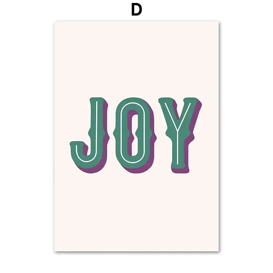 Modern Simple Wall Art Pink Christmas Tree Father Christmas HD Canvas Print Poster Home Living Room Bedroom Decoration
