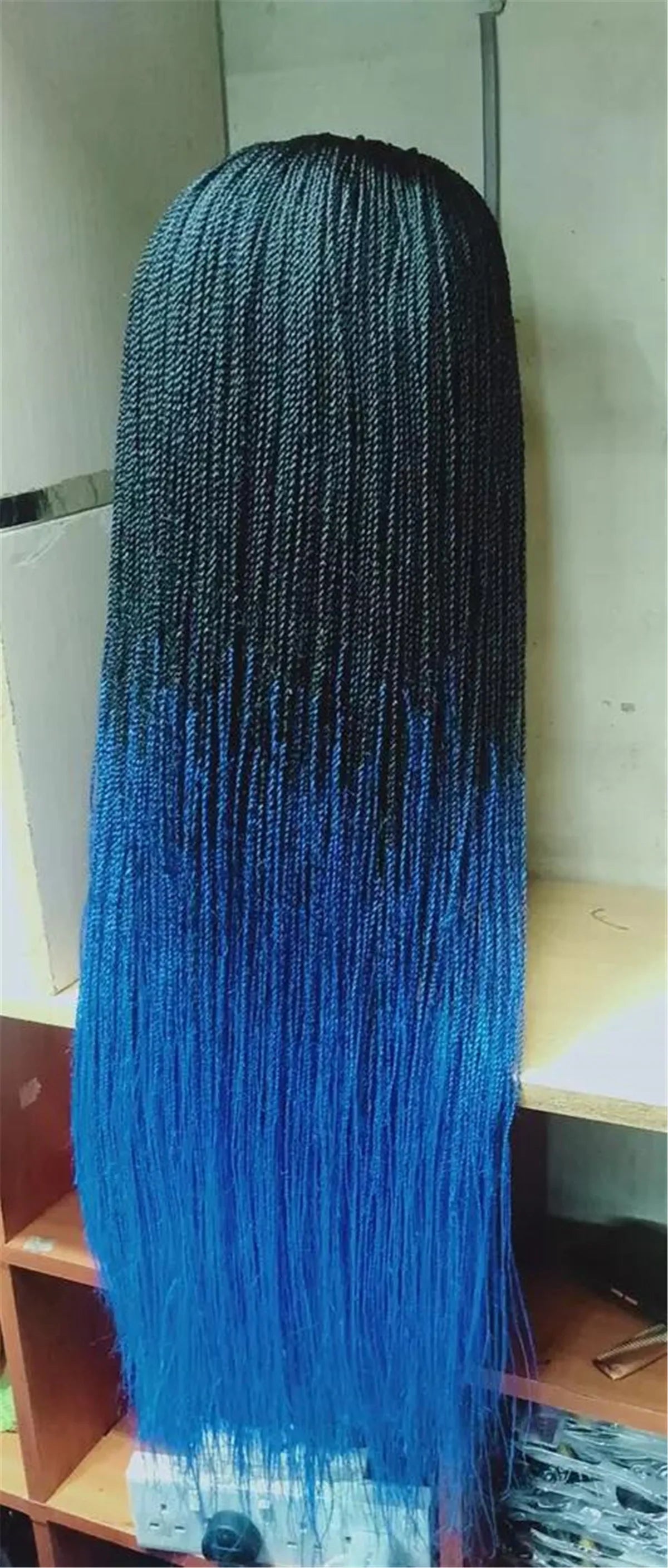 Full Lace Braided Wig | Synthetic Braids | Daily Use | Natural Look