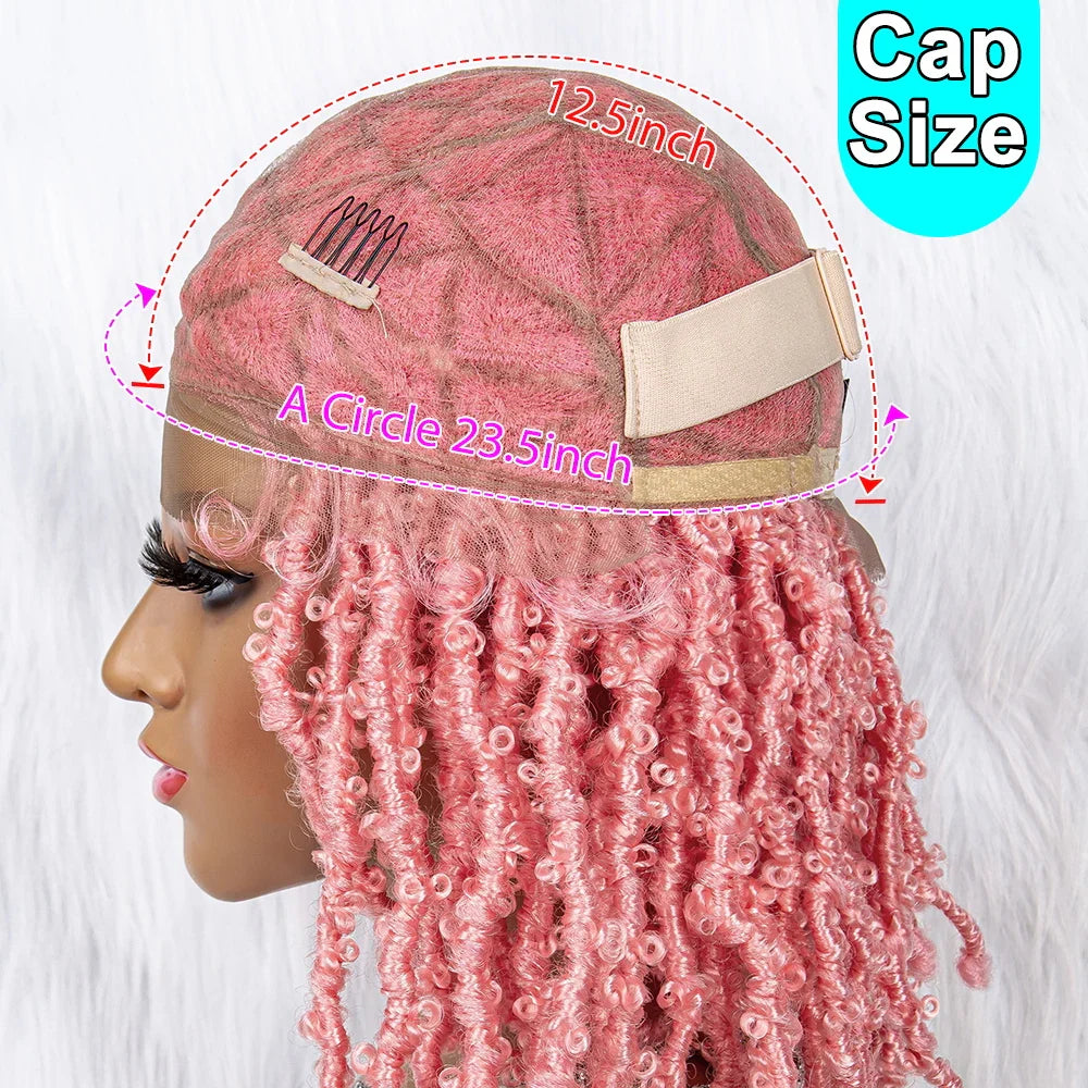 KIMA Box Braids Wig | Lace Front | Baby Hair | Synthetic Braided Wig