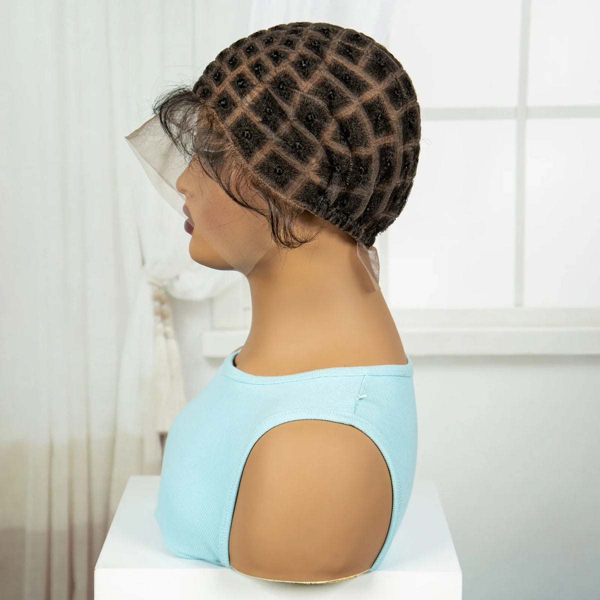 Full Lace Braided Wig Cap | Knotless Box Braid Base | Sew-In & Crochet Ready