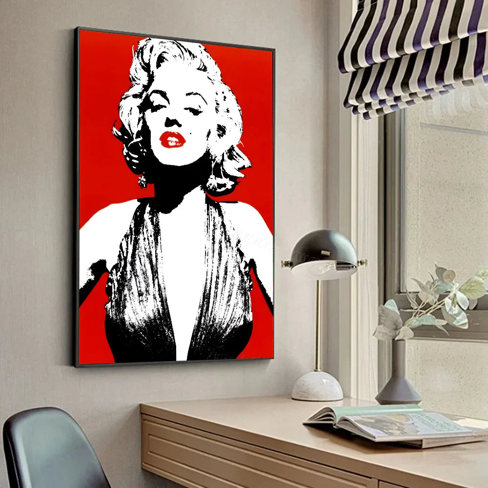 M-Marilyn Monroe  Poster HD Posters Home Room Bar Cafe Decor Art Wall Painting Picture