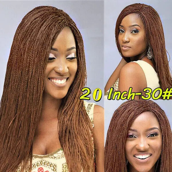 Micro Braided Wig | Synthetic Braids | Party Wig | Ready-to-Wear Braids
