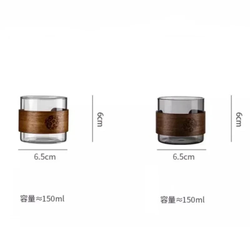High-temperature Resistant Luxury Glass Heat-resistant and Anti-scalding for Home Use Suitable for Gongfu Tea Owner's Tea Cups