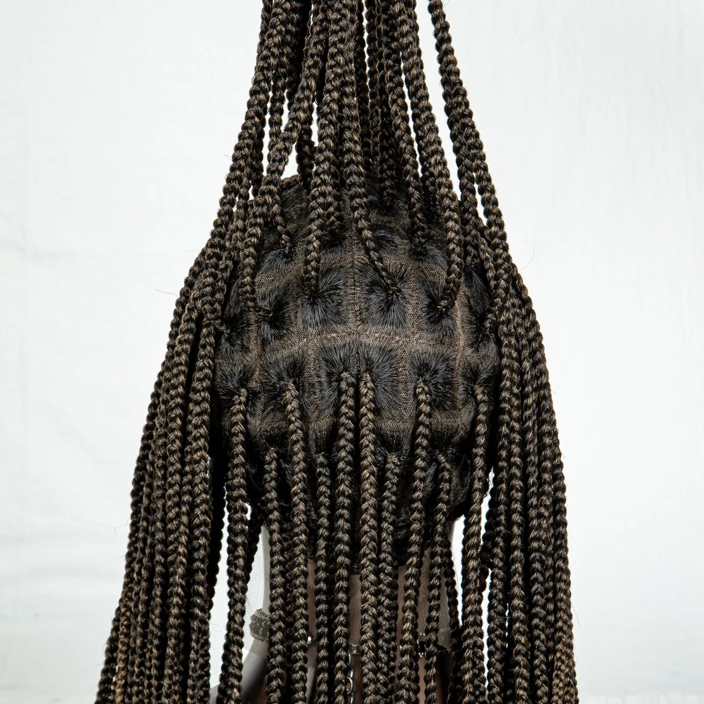 Knotless Cornrow Box Braids Full Lace Wig | Baby Hair | Clearance Sale | Black Women
