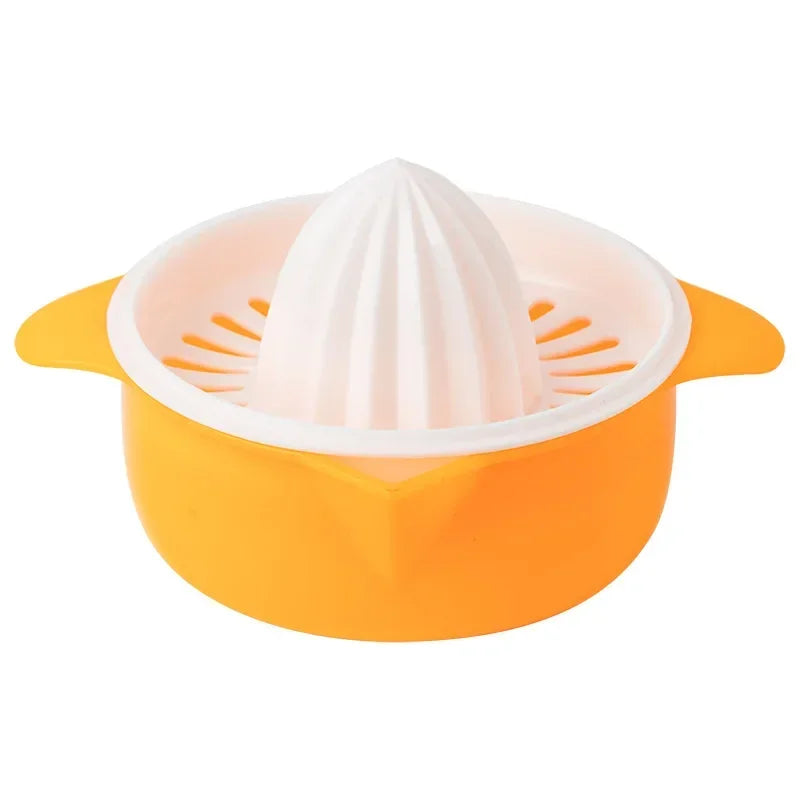 Portable Lemon Orange Manual Juicers Manual Plastic Fruit Tool Kitchen Accessories Tools Citrus 100% Raw Hand Pressed Juice Make
