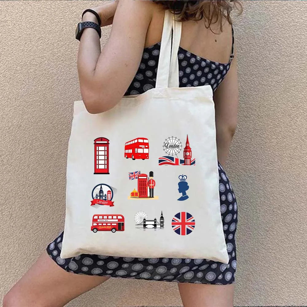 Woman's Large Capacity Canvas Tote Bag | Stylish Travel & Shopping Shoulder Handbag (Work, Gym, Grocery, Eco-Friendly)