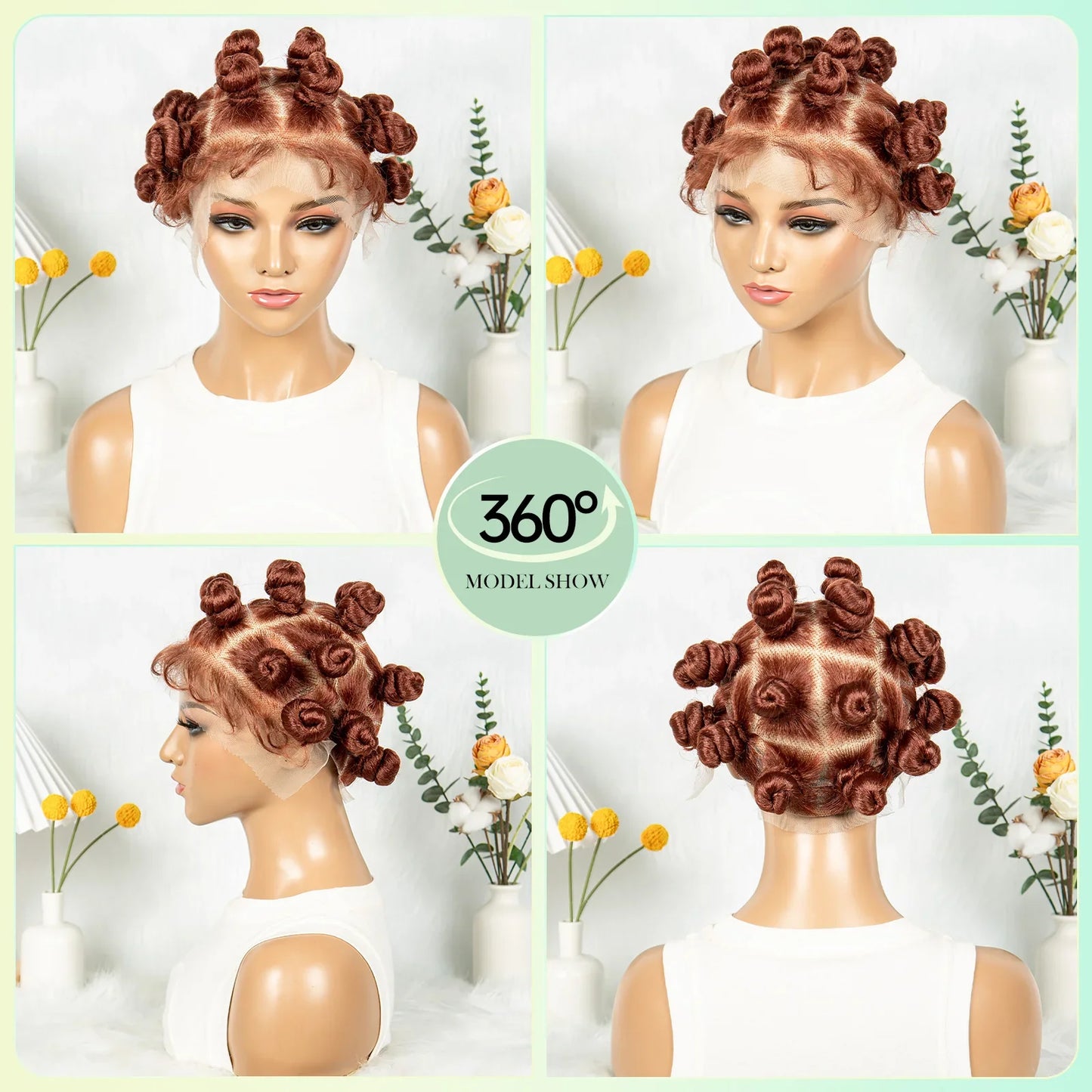 KIMA Easy Install Bantu Braids Wig | Lace Front