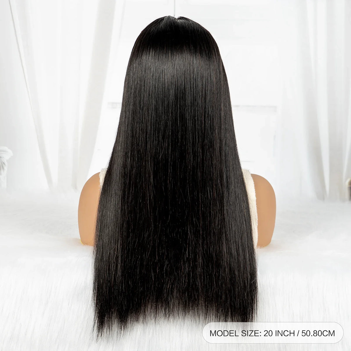 16A Double Drawn 1BT4 Chocolate Brown Bone Straight Wig | 2x6 Real HD Lace Raw Vietnamese Virgin Human Hair