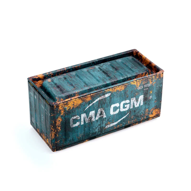 Mini Iron Storage Box Miniature Storage Iron Box Creative Decoration Collect Small Item Desktop Mini Container Model Xmas Gifts