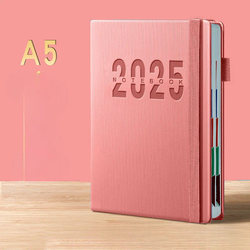 365 Day One Page Per Day 2025 New Calendar Log for Self Discipline and Time Management with 400 Pages
