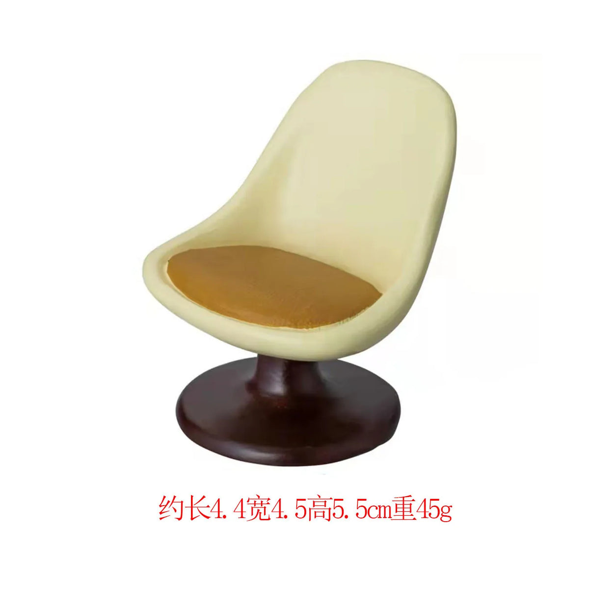 1pc Cartoon Cat Frog Bear Yellow Chair Computer Model Office Ornament Mini Home Decor Crafts Accessories Desktop Figurines Gift