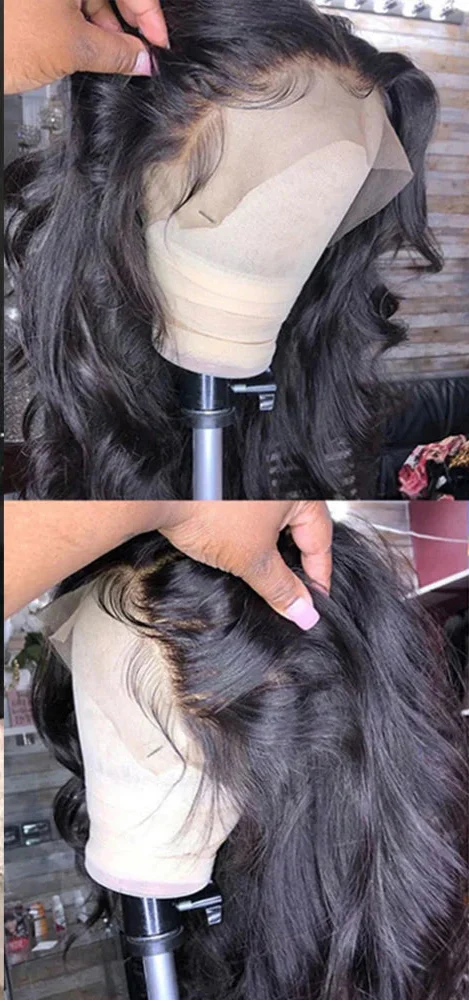 Ombre Body Wave Lace Front Wig | 180% Density Brazilian Remy Human Hair (13x4 & 4x4, Pre-Plucked)