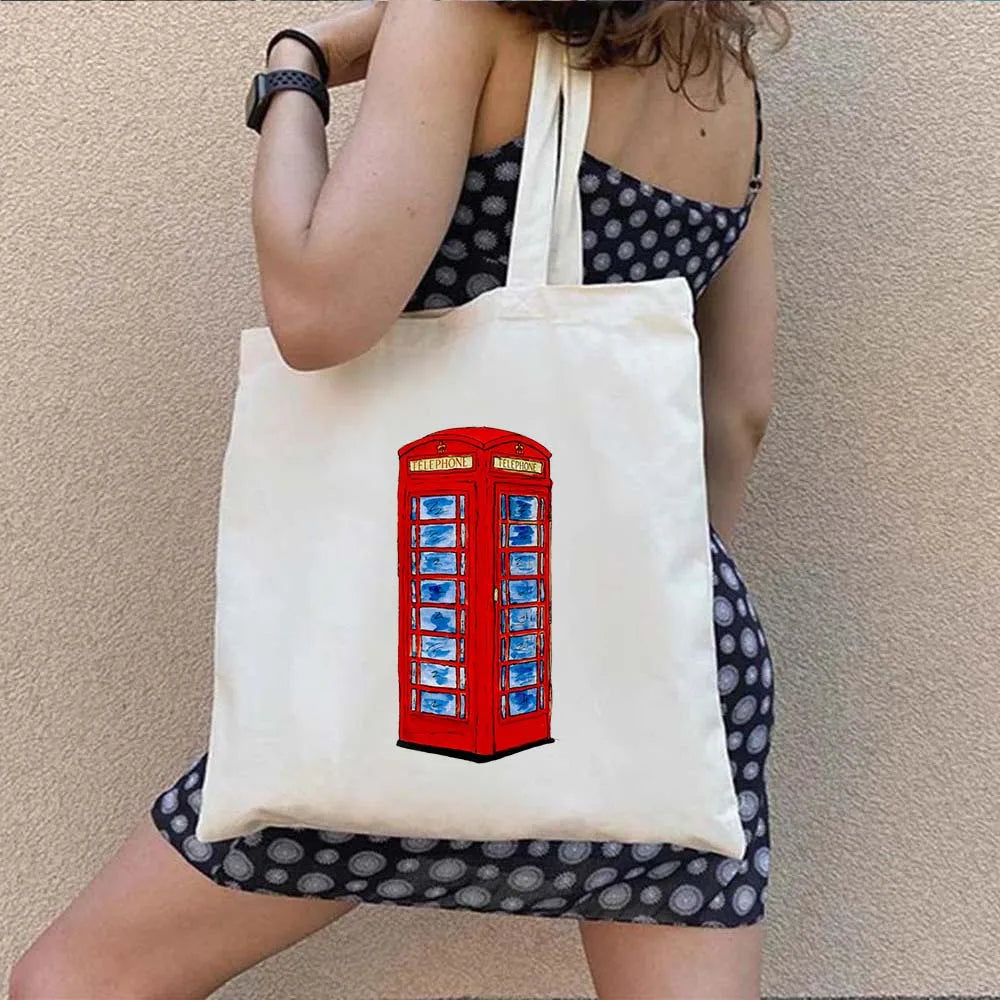 Woman's Large Capacity Canvas Tote Bag | Stylish Travel & Shopping Shoulder Handbag (Work, Gym, Grocery, Eco-Friendly)