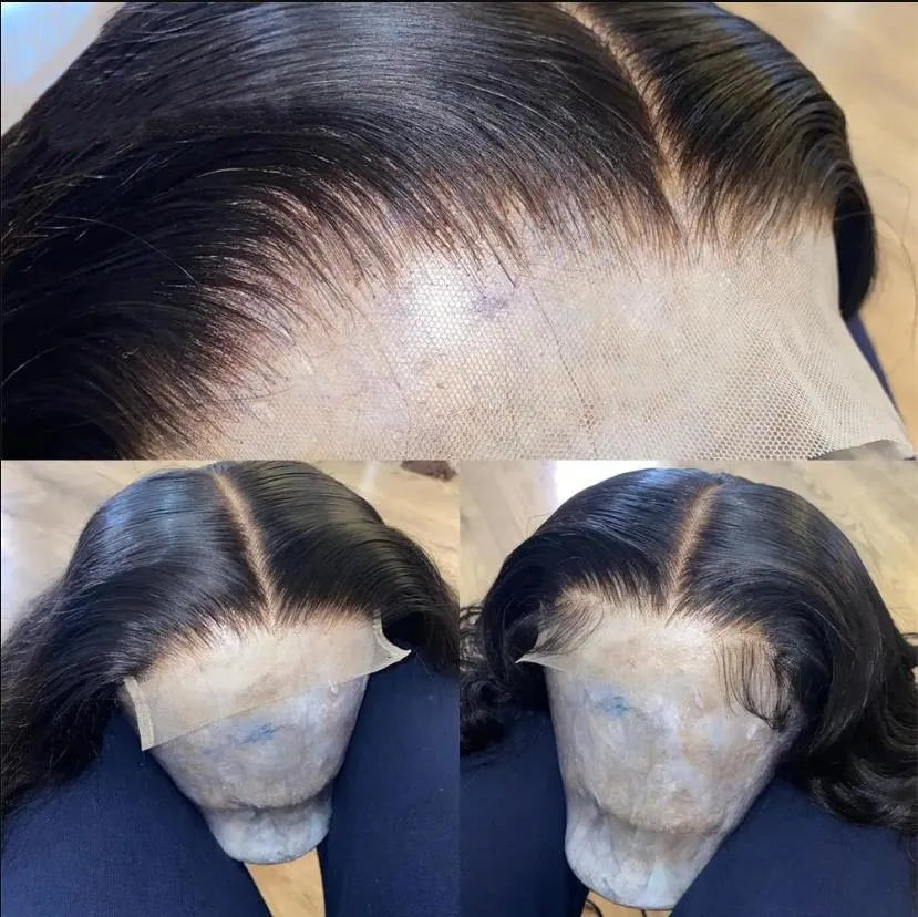 Straight & Body Wave HD Transparent Lace Frontal | 13x4 & 4x4 Lace Closure | Pre-Plucked Peruvian Human Hair