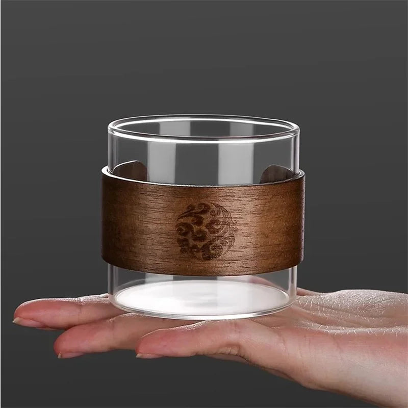 High-temperature Resistant Luxury Glass Heat-resistant and Anti-scalding for Home Use Suitable for Gongfu Tea Owner's Tea Cups