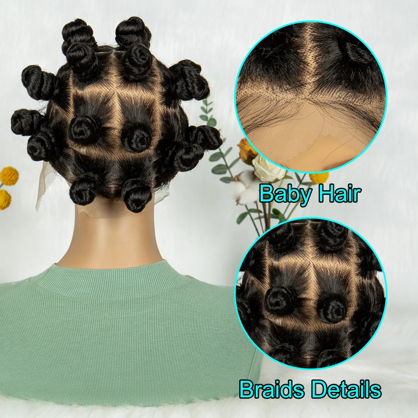 KIMA Easy Install Bantu Braids Wig | Lace Front