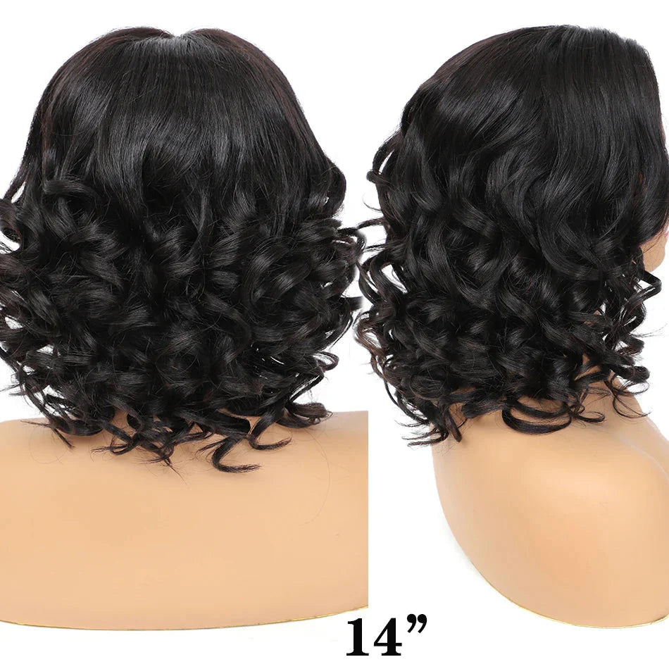 Vietnamese | 100% Raw Hair | Bouncy Loose | Wave | Pre Cut | Glueless | HD | Lace Closure | Wear And Go | 100% Human Hair Wigs