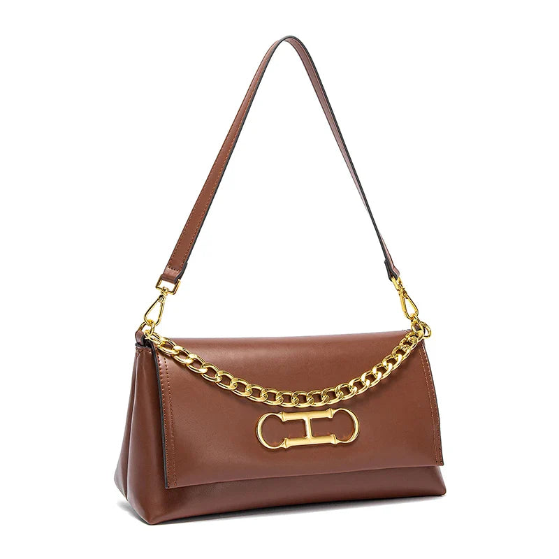 Pure Simple Classic Retro Square Ladies Shoulder Bag | Fashionable Exquisite Workmanship New Women's Crossbody Bag