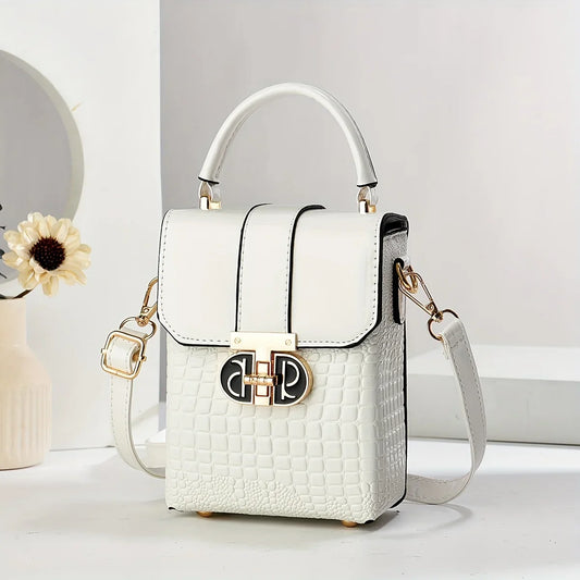 Fashion Women's Crossbody Phone Bag & Wallet | Small Flap Handbag (PU Leather, Versatile)