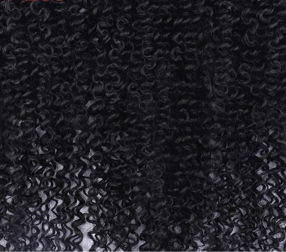 200g 3-Pack Ombre Brown Afro Kinky Curly Crochet Hair | 18 Inch | Passion Twist Extensions