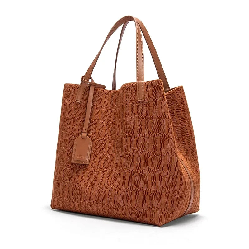 Women's Handbag Fashion Classic | New Solid Color Letter Design & High Quality Craftsmanship Large Capacity Shoulder Bag