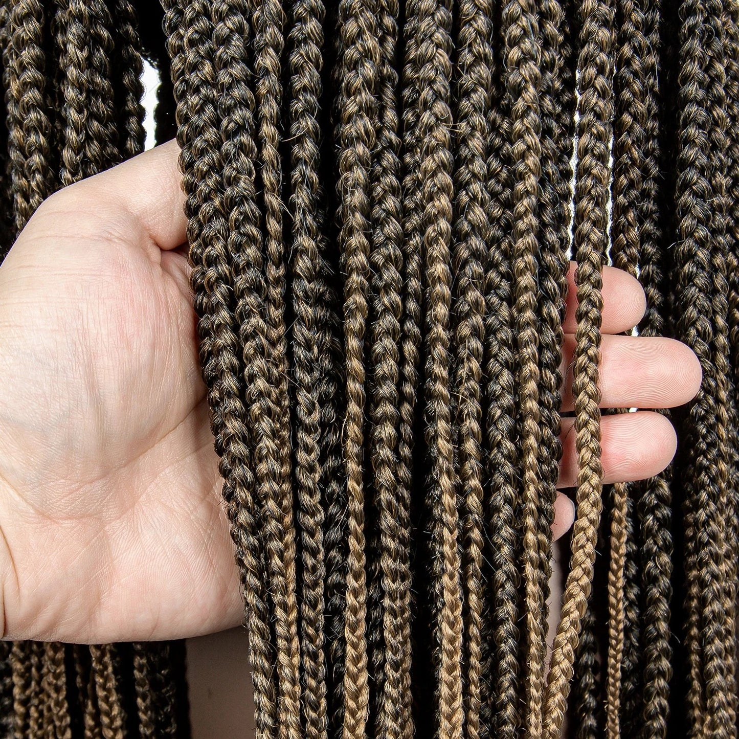 Knotless Cornrow Box Braids Full Lace Wig | Baby Hair | Clearance Sale | Black Women