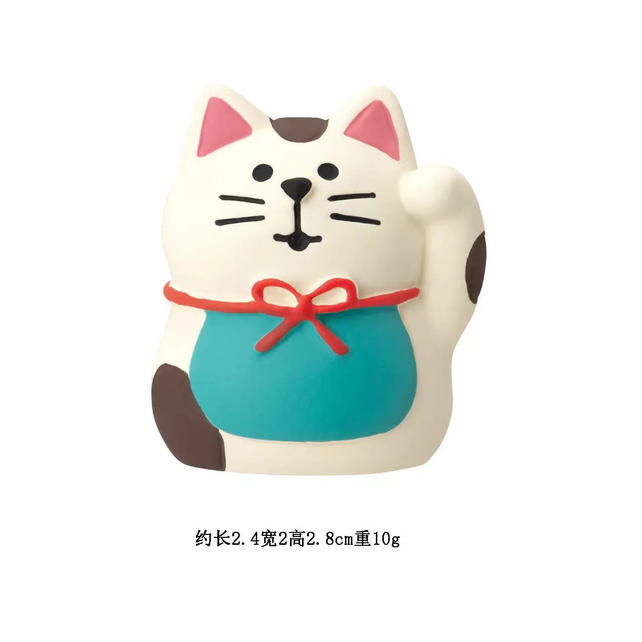 Japanese Style ZAKKA Cat Crafts Small Ornaments for Chinese New Year Snake Year Trend Bonsai Food and Decorative Resin Figurines