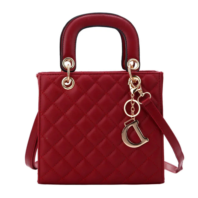 Luxury Lingge Chain Tote Bag | Women's Fashion Shoulder & Crossbody Handbag