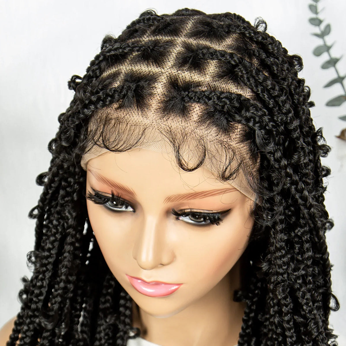 KIMA 34" Long Goddess Knotless Butterfly Braids Wig | Full Lace