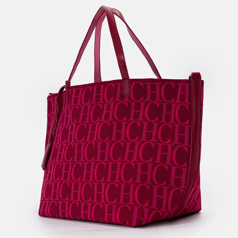 Women's Brand Fashion Letter Print Large Capacity Tote Bag | Versatile Elegant Casual Shopping & High Quality Ladies Shoulder Bag