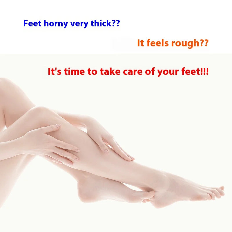 Nano glass foot grinder to remove dead skin calluses foot plate file to heel scraping sole skin pedicure grinding stone