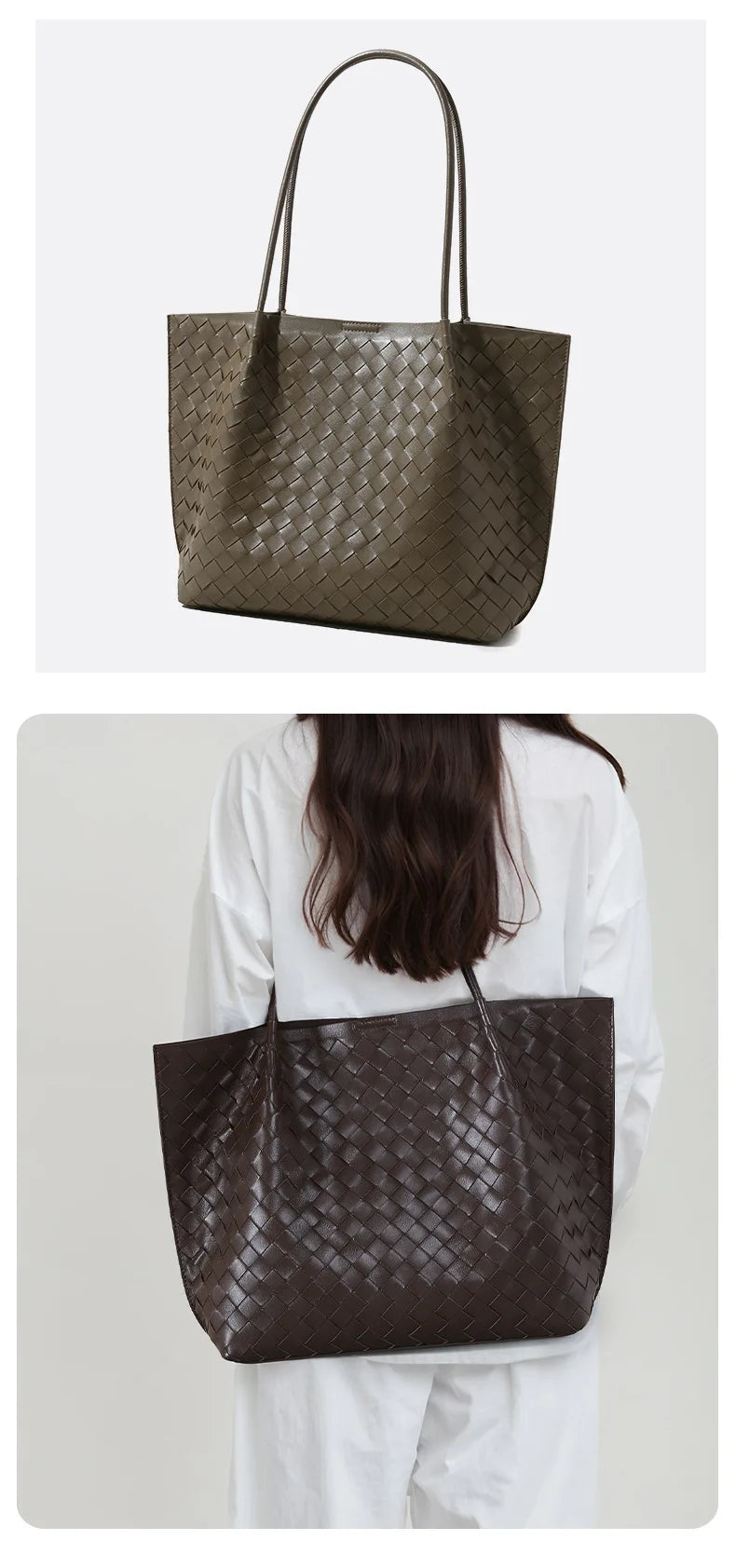 New Minimalist Shoulder Bag Women's | Convertible Top Handle Crossbody Purse (Luxury Genuine Leather)