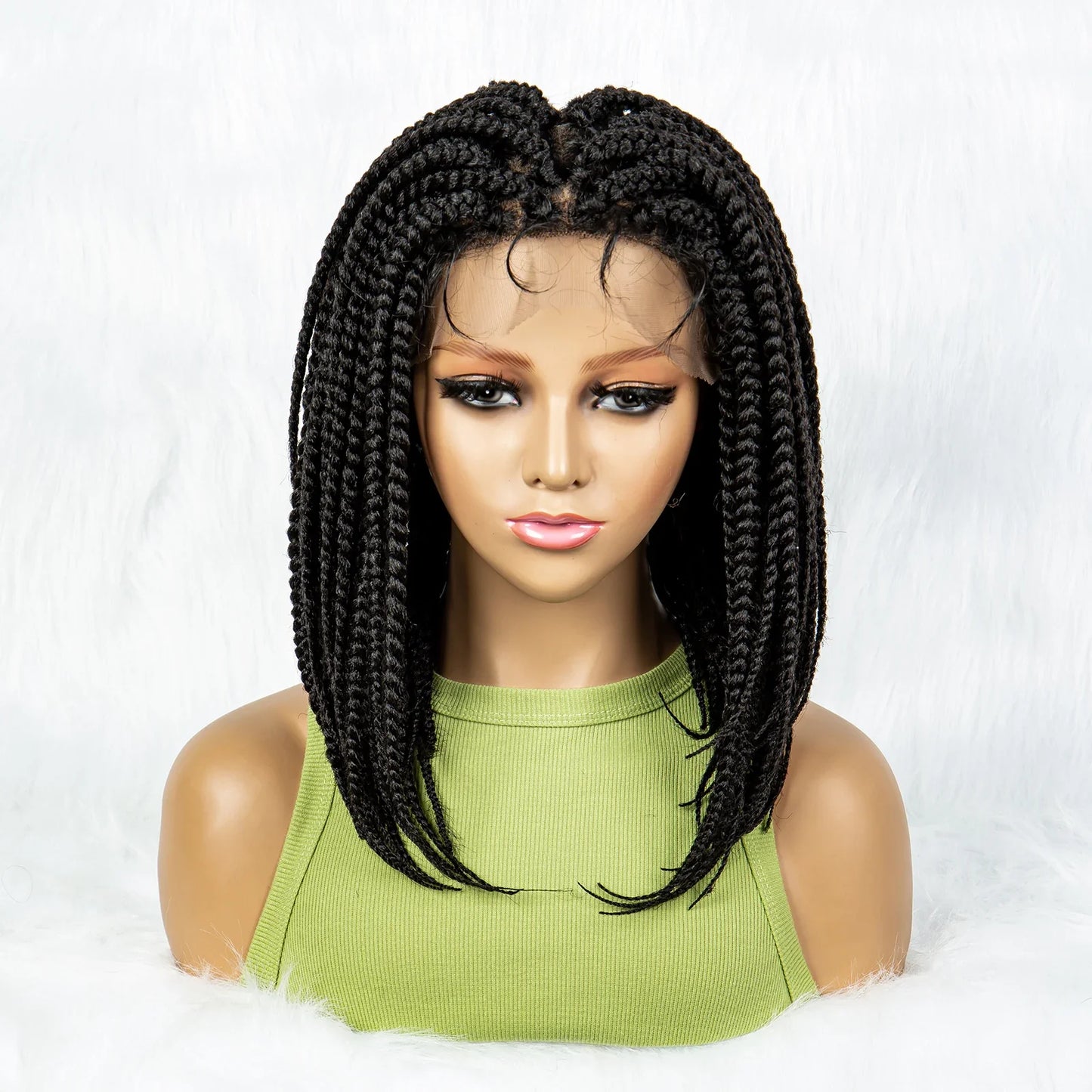 KIMA Short Butterfly Twisted Dreadlocks Wig | Full Lace