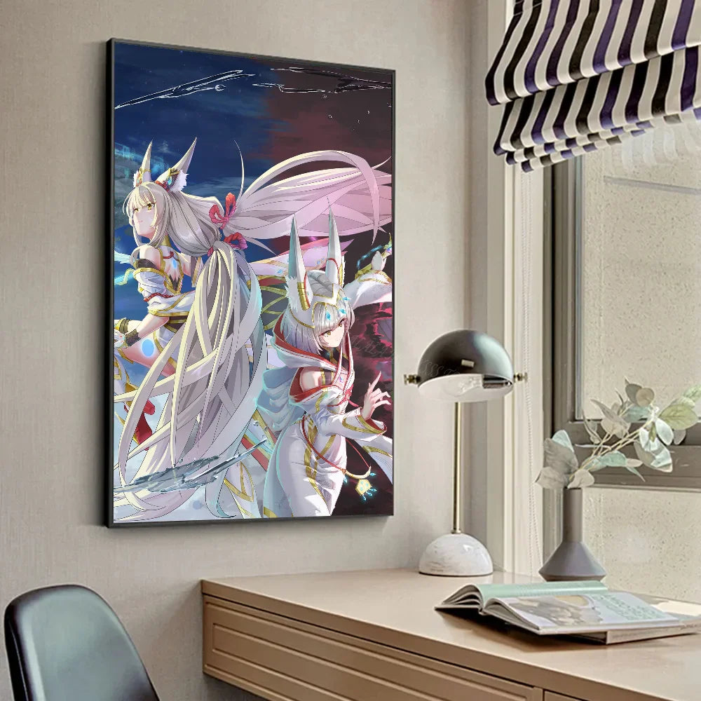 X-Xenoblade Chronicles 2 Poster HD Posters Home Room Bar Cafe Decor Art Wall Painting Picture