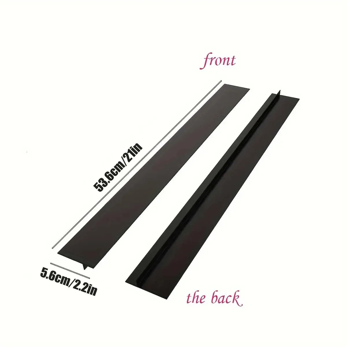 Silicone Gap Filler Strip, Kitchen Gas Stove Sealing Strip, Anti-Oil & Stain Kitchen Strip, Silicone Sealing Insert Strip