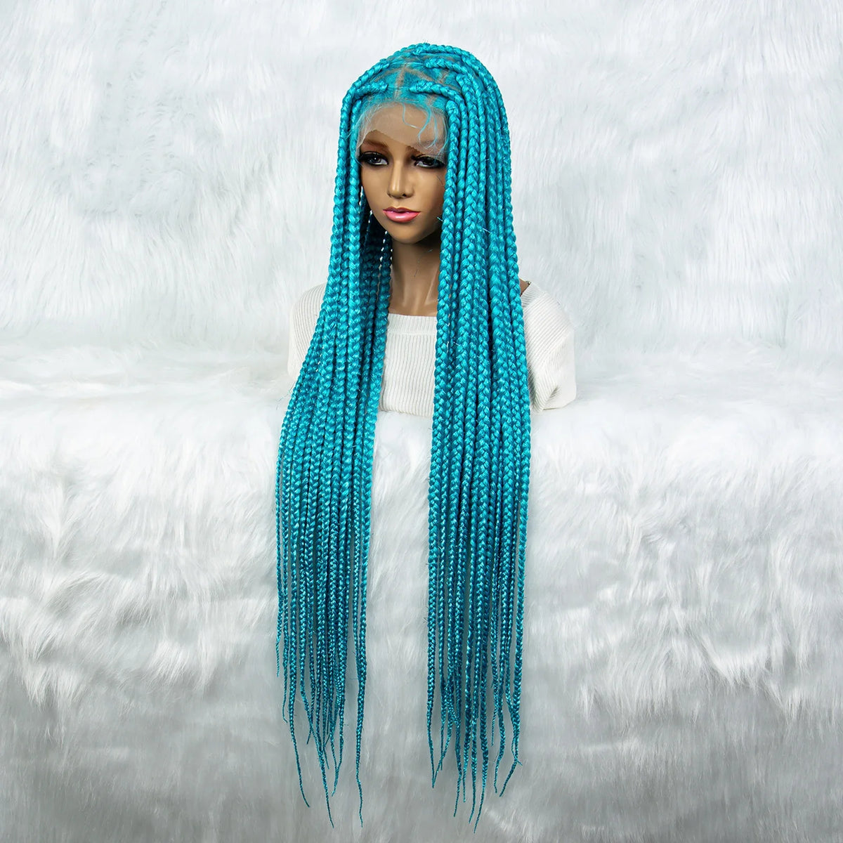 KIMA Colorful Braided Wig | Full Lace | Butterfly Locs & Dreadlocks Options