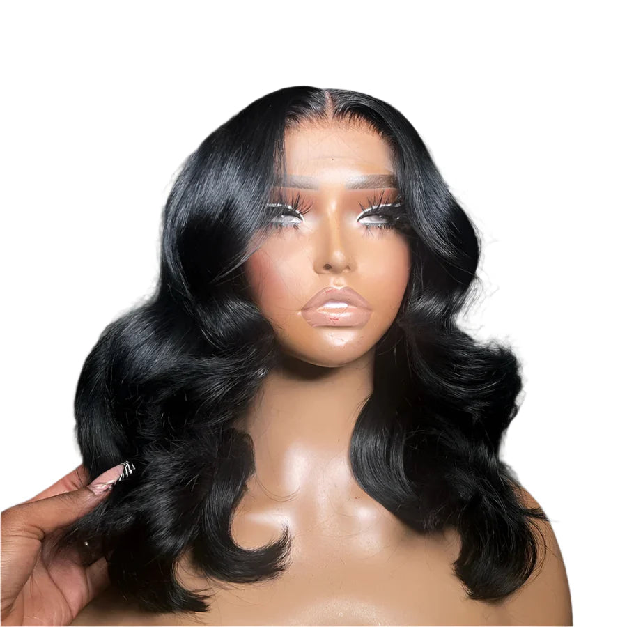 Loose Wave Bob 5x5 HD Lace Closure Wig | Invisible Transparent Lace | Pre-Plucked Human Hair