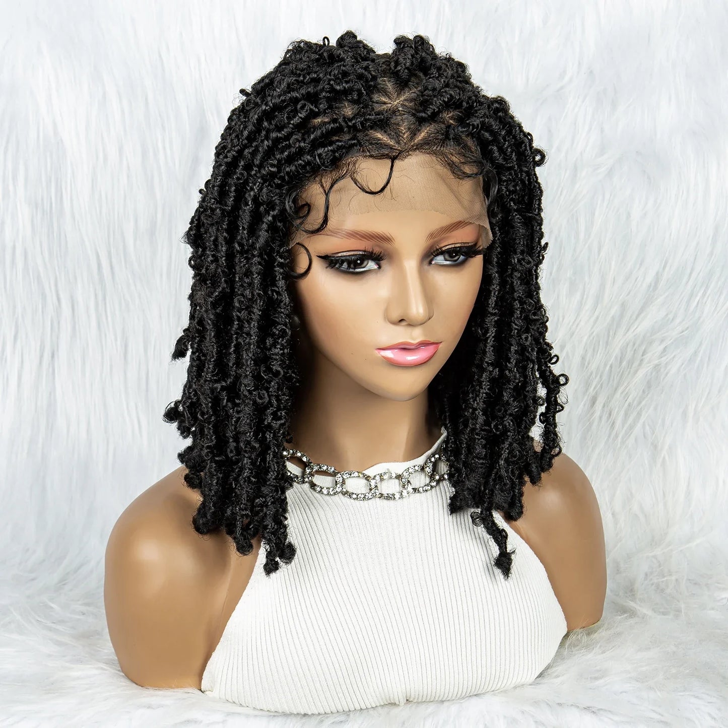 KIMA Box Braids Wig | Lace Front | Baby Hair | Synthetic Braided Wig