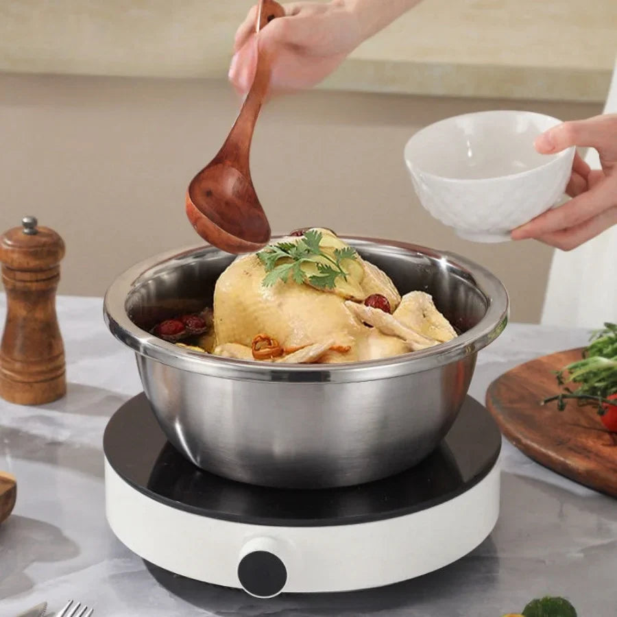 Premium Stainless Steel Basin Steel High Quality Product Big Bowl for Vegetable Kitchenware