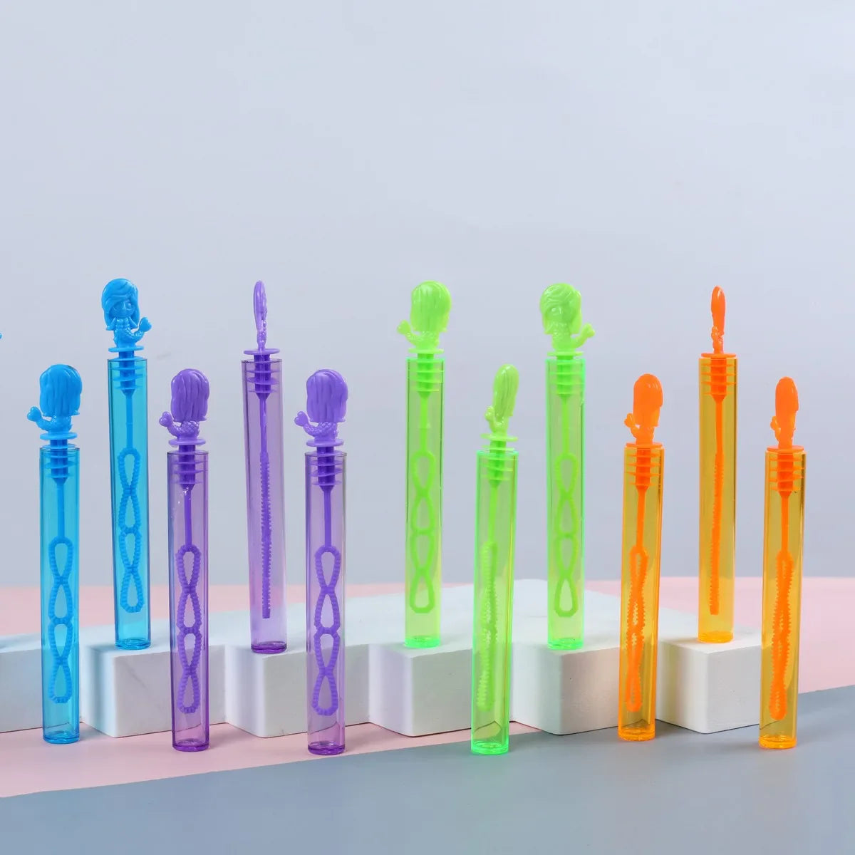 Mermaid Bubble Tube Soap Bottle Little Mermaid Birthday Party Decor Kids Wedding Baby Shower Party Gifts for Guests  Favors Toys