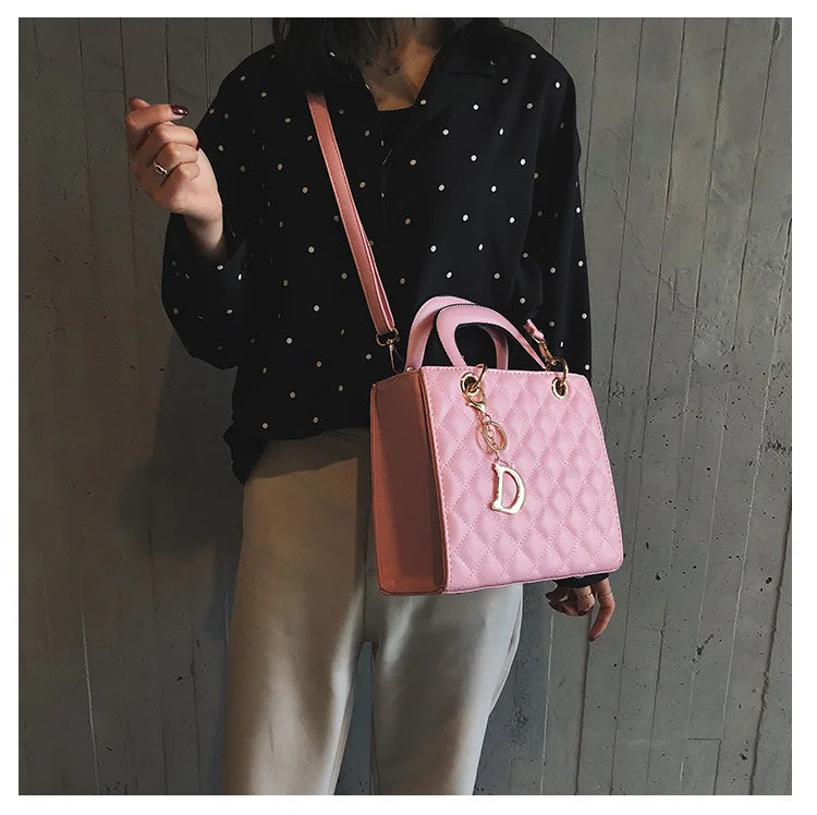 Luxury Lingge Chain Tote Bag | Women's Fashion Shoulder & Crossbody Handbag