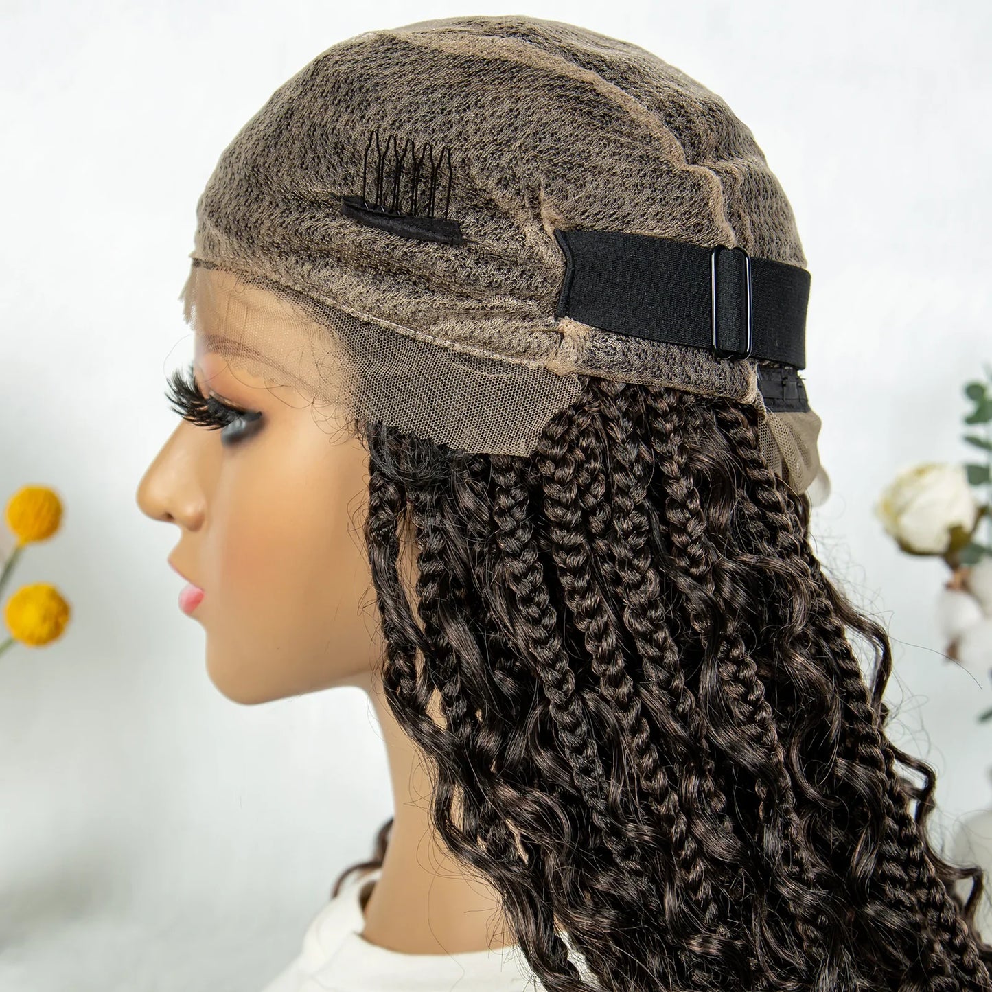 KIMA Box Twisted Dreadlocks Wig | Full Lace Front with Baby Hair