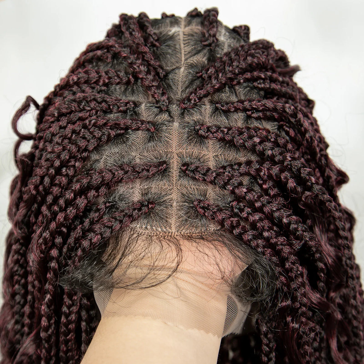KIMA Box Twisted Dreadlocks Wig | Full Lace Front with Baby Hair