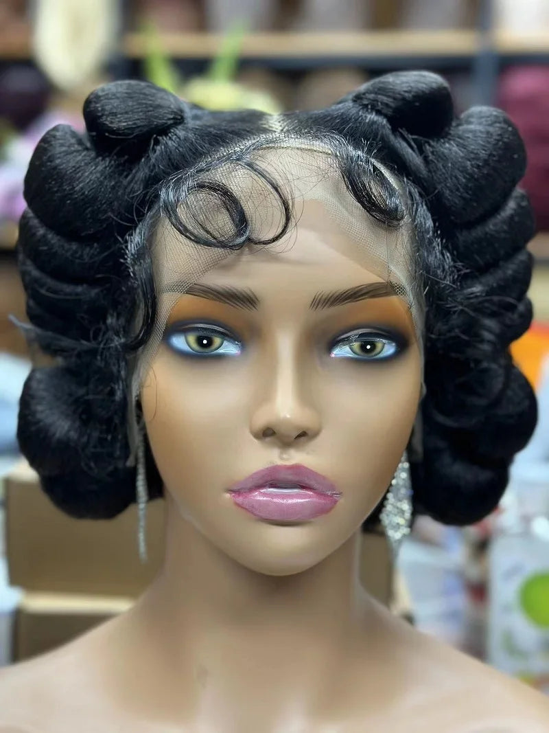 HD Full Lace Knotless Box Braids Wig | Handmade African Braiding Hair