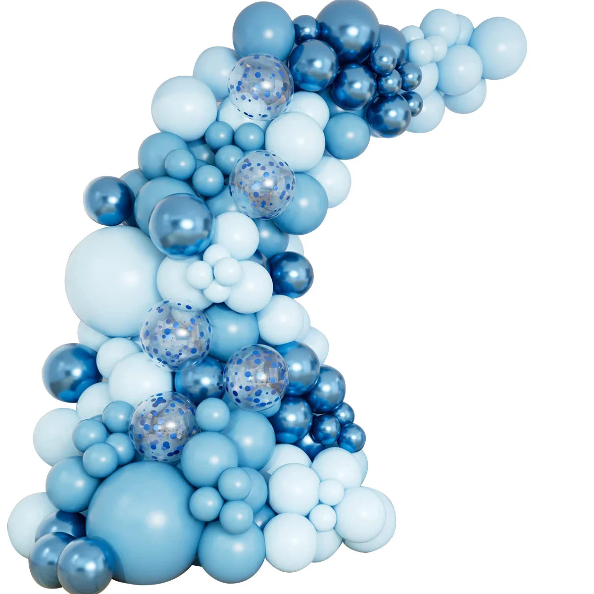 Blue Balloons Garland Arch Kit Birthday Party Decoration Kids Boy Wedding Birthday Party Supplies Baby Shower Decor Latex Ballon
