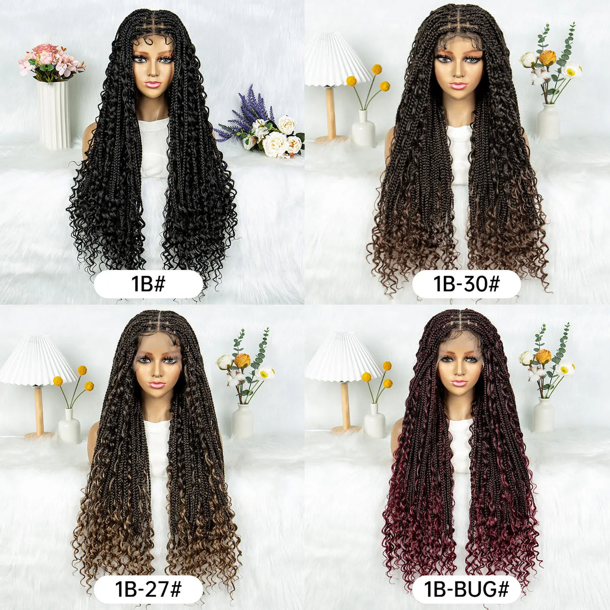 KIMA Box Twisted Dreadlocks Wig | Full Lace Front with Baby Hair