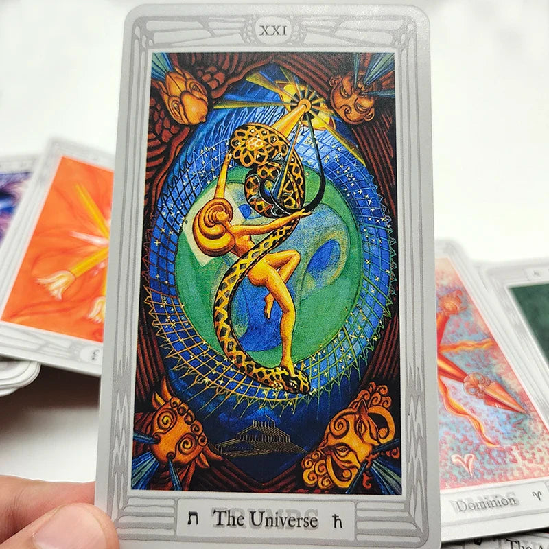 Aleister Crowley Luxe 80 Predictive Cards The Great THOTH Divination Tarot Cards