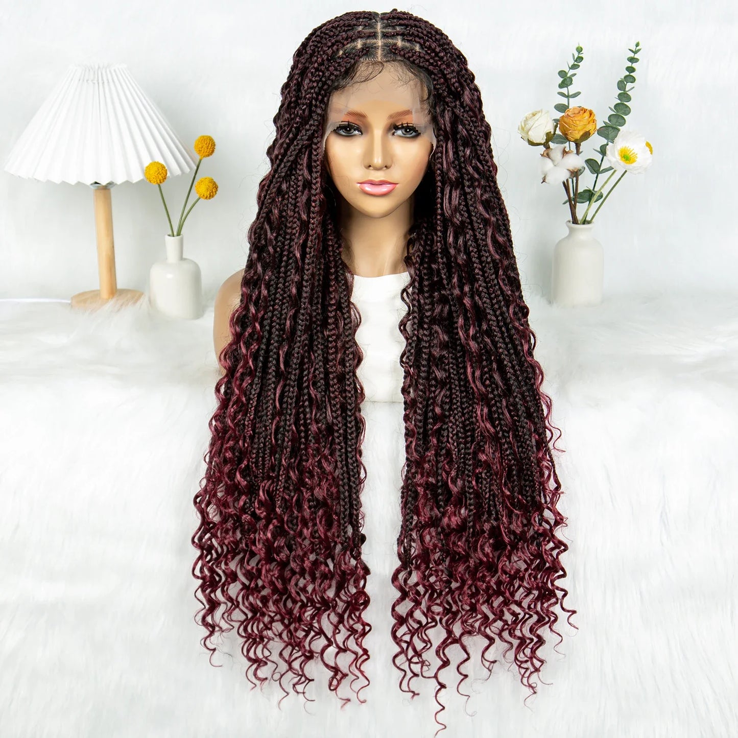 KIMA Box Twisted Dreadlocks Wig | Full Lace Front with Baby Hair