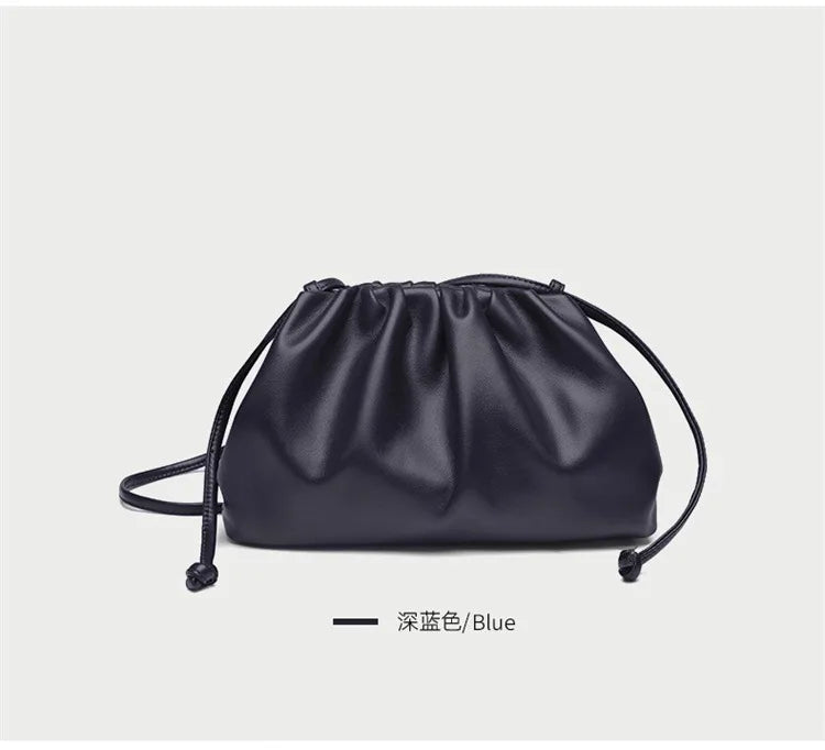Luxury Soft PU Leather Women's Shoulder Bag | High Quality Small Crossbody Bags & Fashion Female New Handbags (Messenger Hobos)