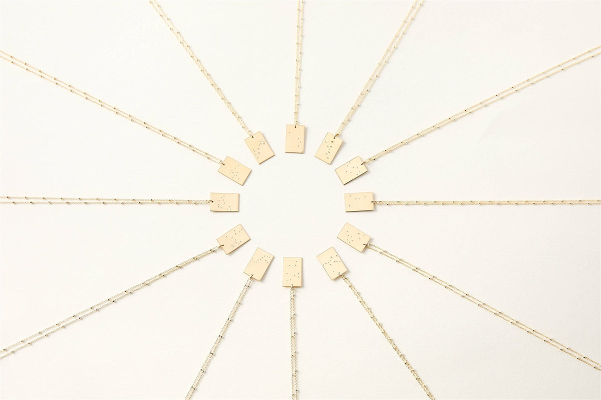 Zodiac Constellation Necklace